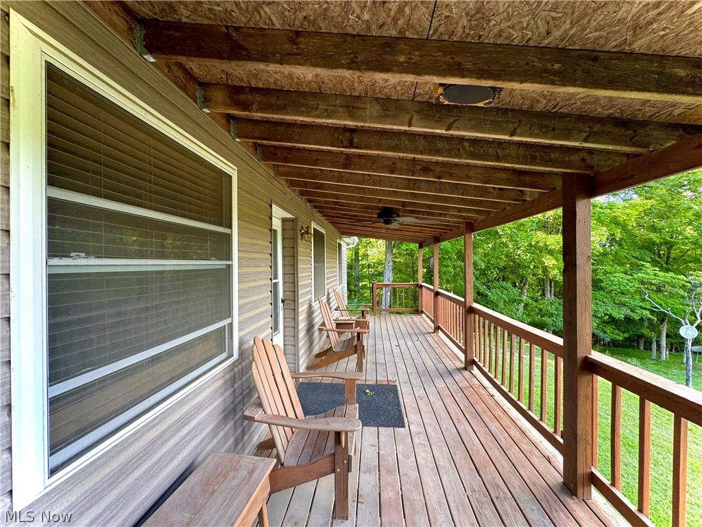 70906 Reynolds Road Piedmont, OH 43983 - Photo 12 of 33 Covered porch