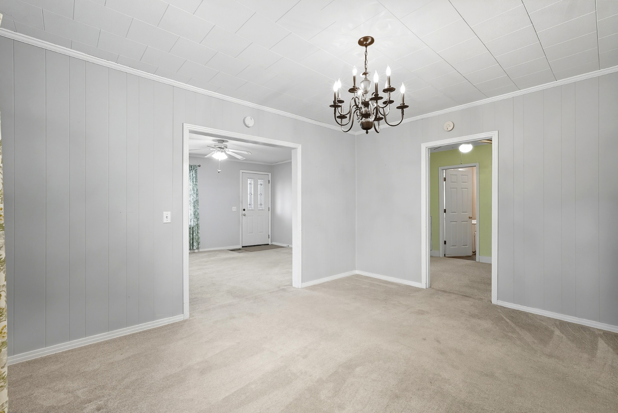 135 Main Street McEwen, TN 37101 - Photo 21 of 62 a view of a chandelier in big room and chandelier