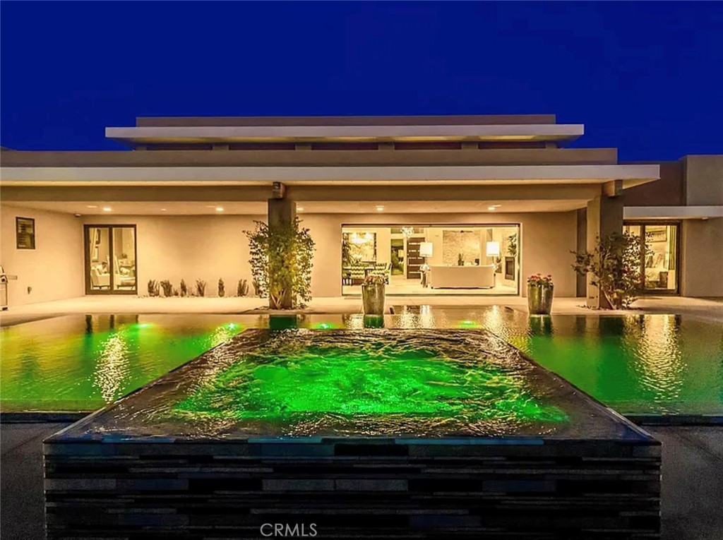 3 Via Merenda Rancho Mirage, CA 92270 - Photo 68 of 72 Twilight View Backyard