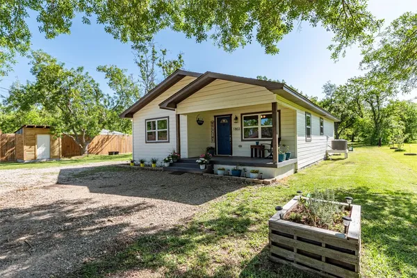 a balcony with wooden floor