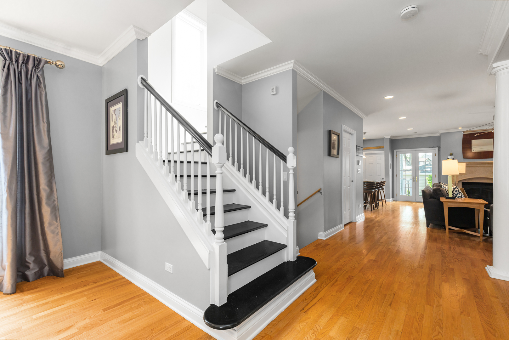 6972 West Imlay Street Chicago, IL 60631 - Photo 16 of 42 a view of entryway and hall with wooden floor