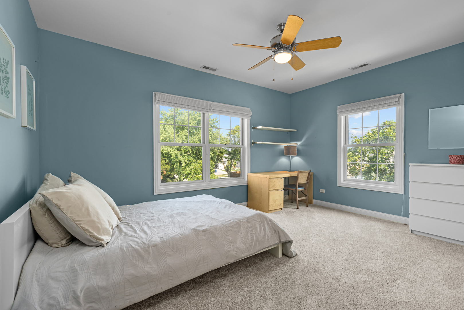 6972 West Imlay Street Chicago, IL 60631 - Photo 21 of 42 a bedroom with a bed and a window