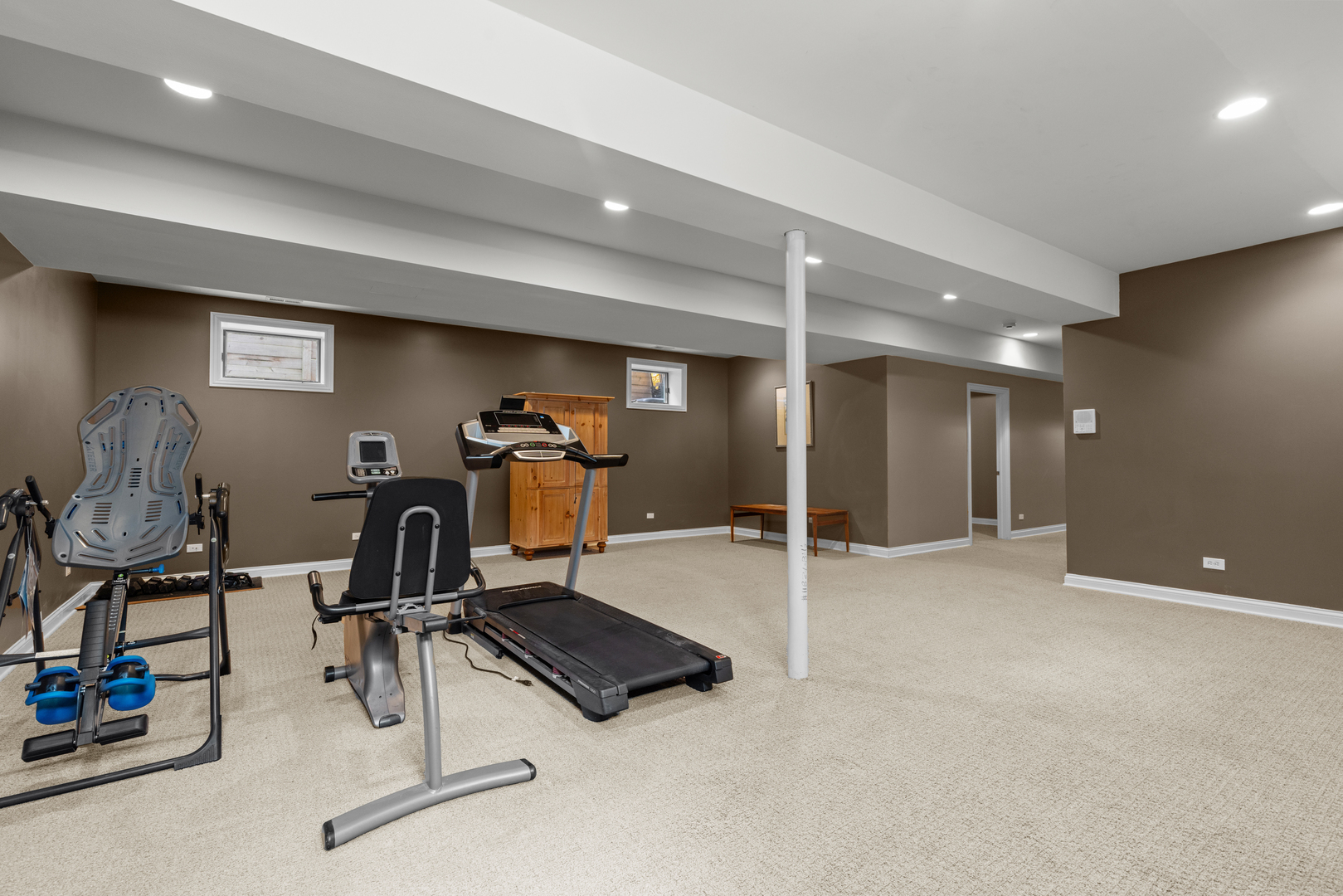 6972 West Imlay Street Chicago, IL 60631 - Photo 34 of 42 a view of a room with gym equipment