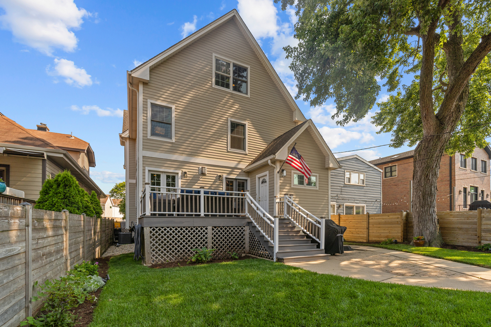 6972 West Imlay Street Chicago, IL 60631 - Photo 40 of 42 a view of a house with a yard