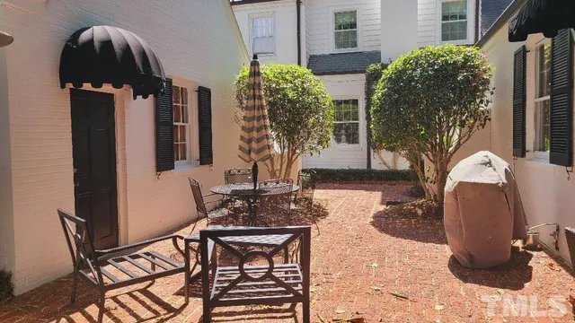 a view of a forest with trees