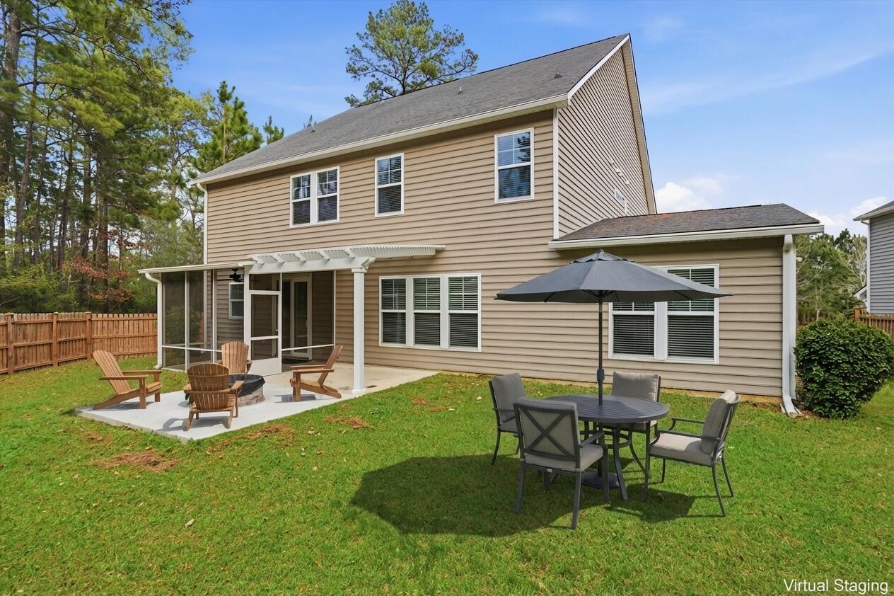 2307 Hummingbird Lane Summerville, SC 29483 - Photo 4 of 63 Back Yard