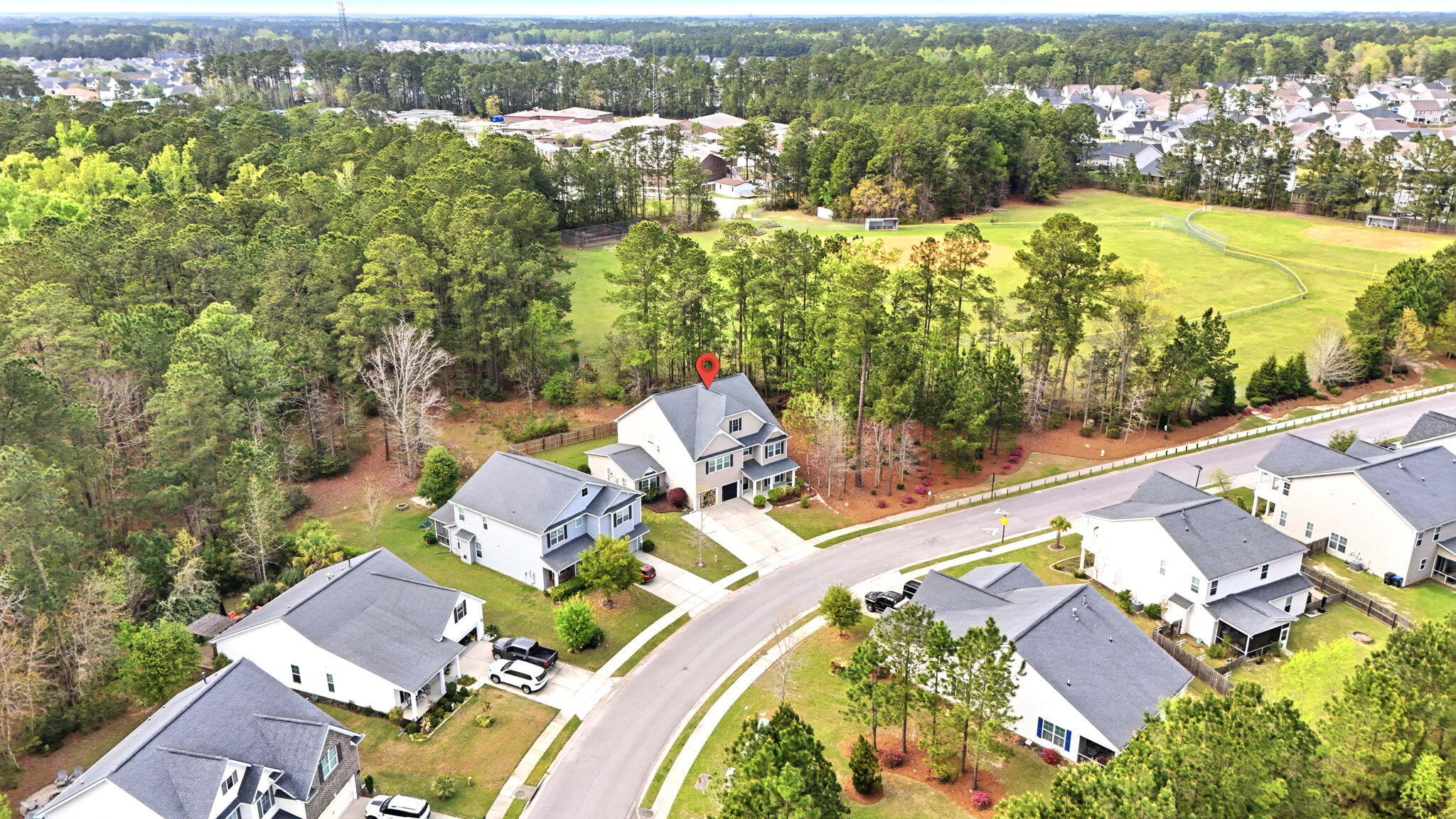 2307 Hummingbird Lane Summerville, SC 29483 - Photo 53 of 63 Aerial (2)
