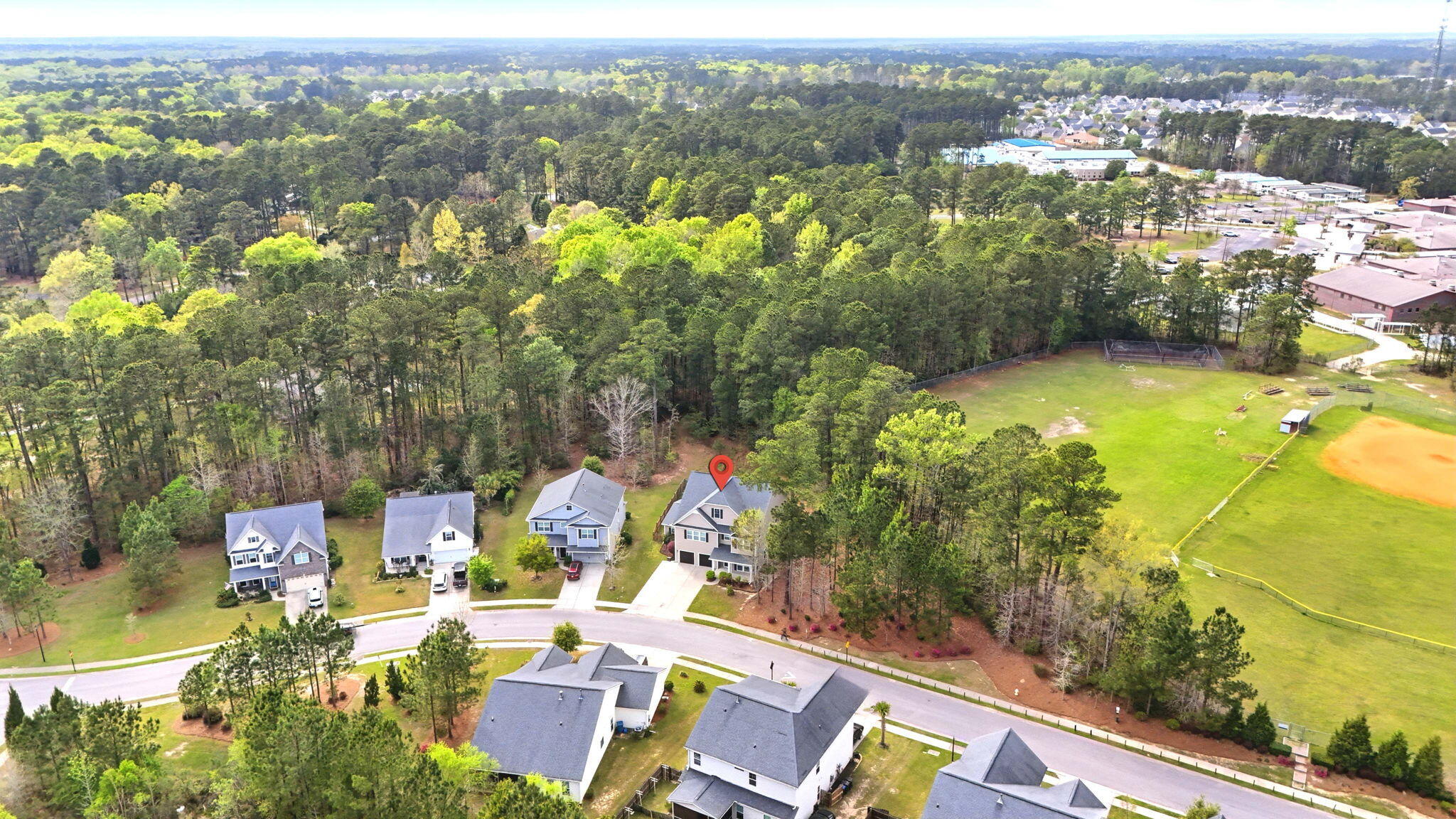 2307 Hummingbird Lane Summerville, SC 29483 - Photo 54 of 63 Aerial (3)