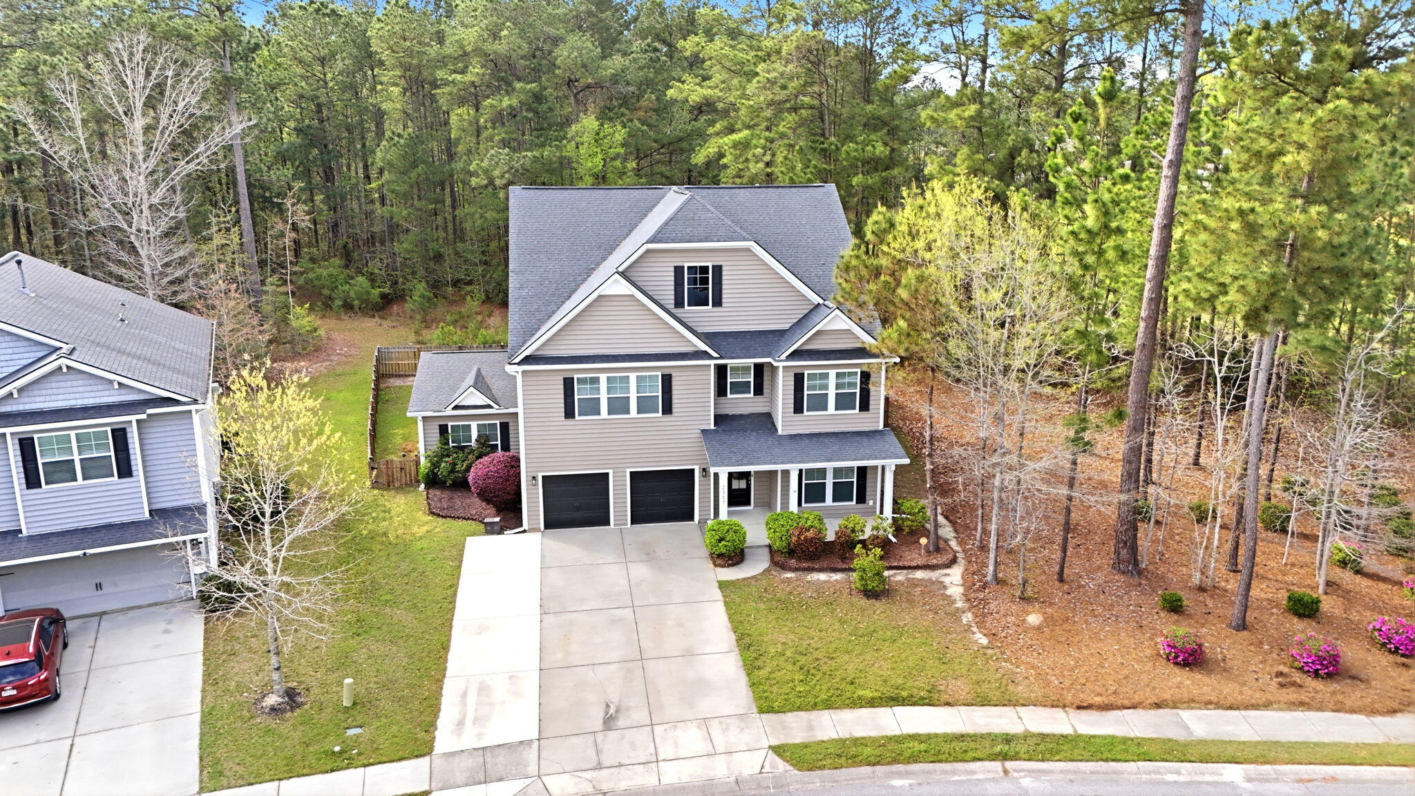 2307 Hummingbird Lane Summerville, SC 29483 - Photo 61 of 63 Aerial Top Front