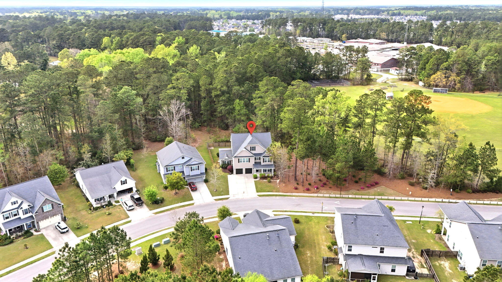 2307 Hummingbird Lane Summerville, SC 29483 - Photo 62 of 63 Aerial