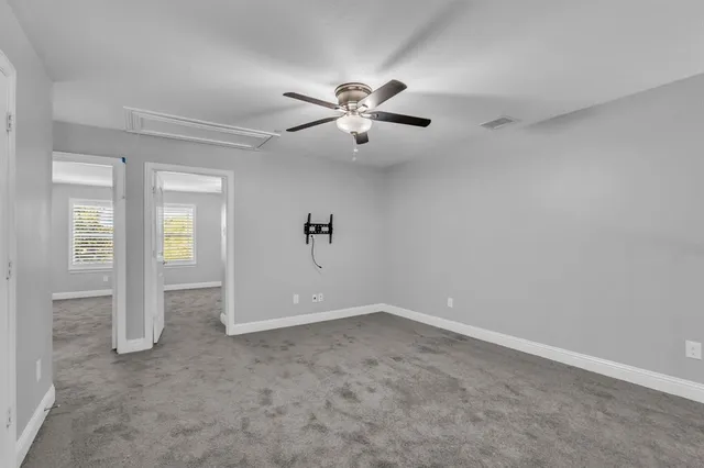 a view of empty room