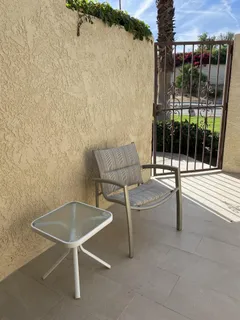 a view of a lake with a house