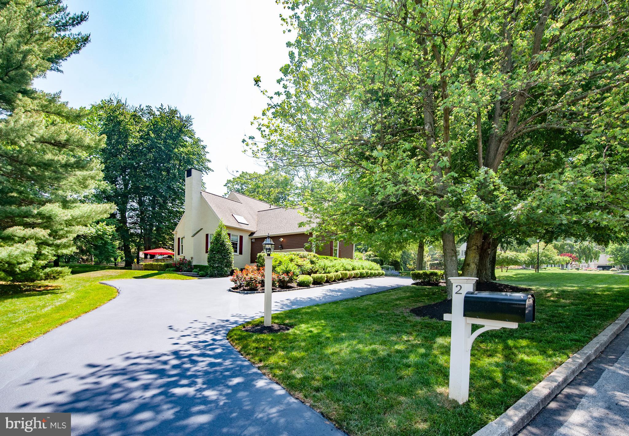 2 Ringneck Lane Wayne, PA 19087 - Photo 4 of 42 a view of a house with backyard and a tree