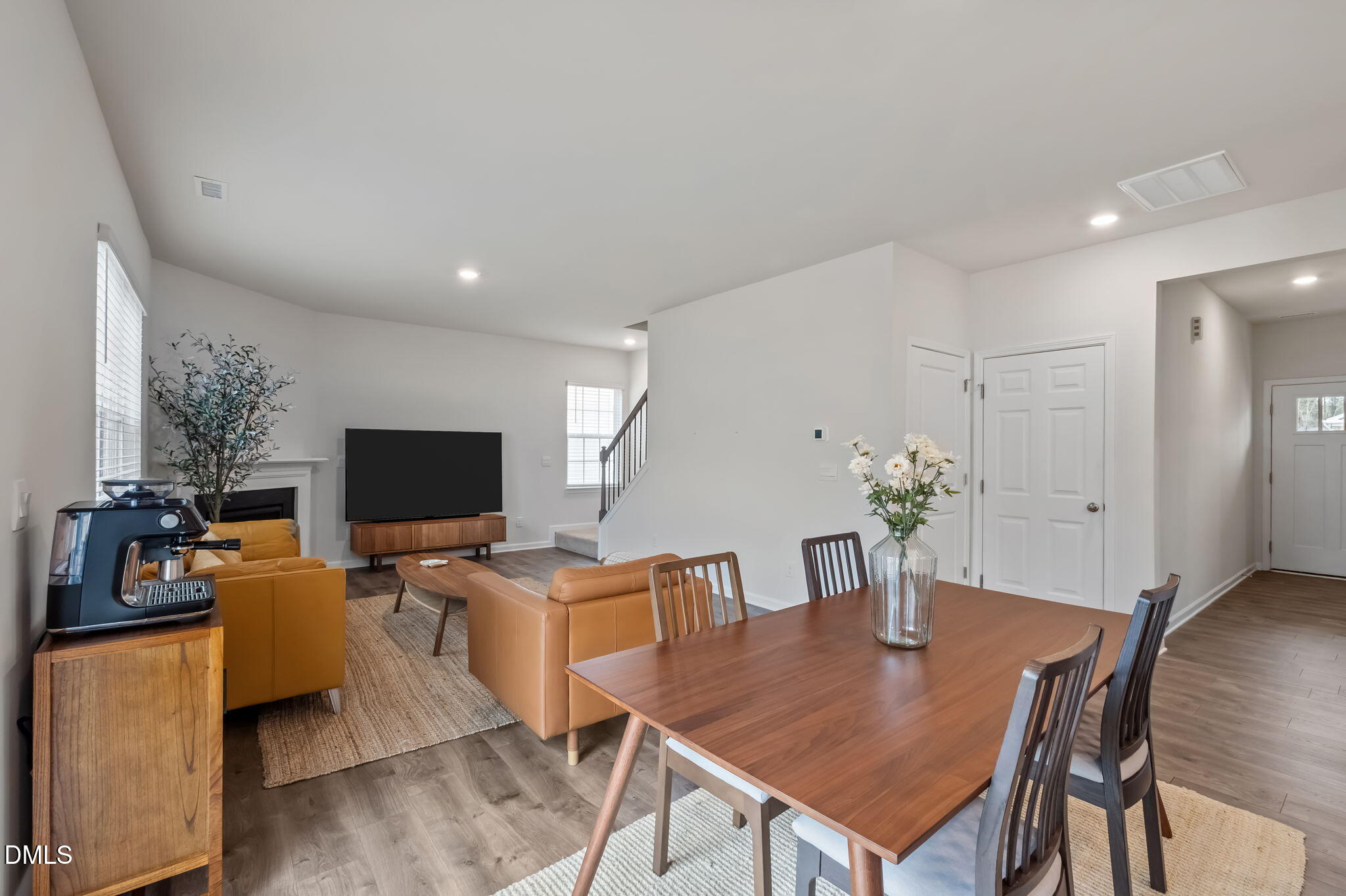 2113 Fletchers Ridge Drive Durham, NC 27703 - Photo 13 of 54 a view of a dining room with furniture