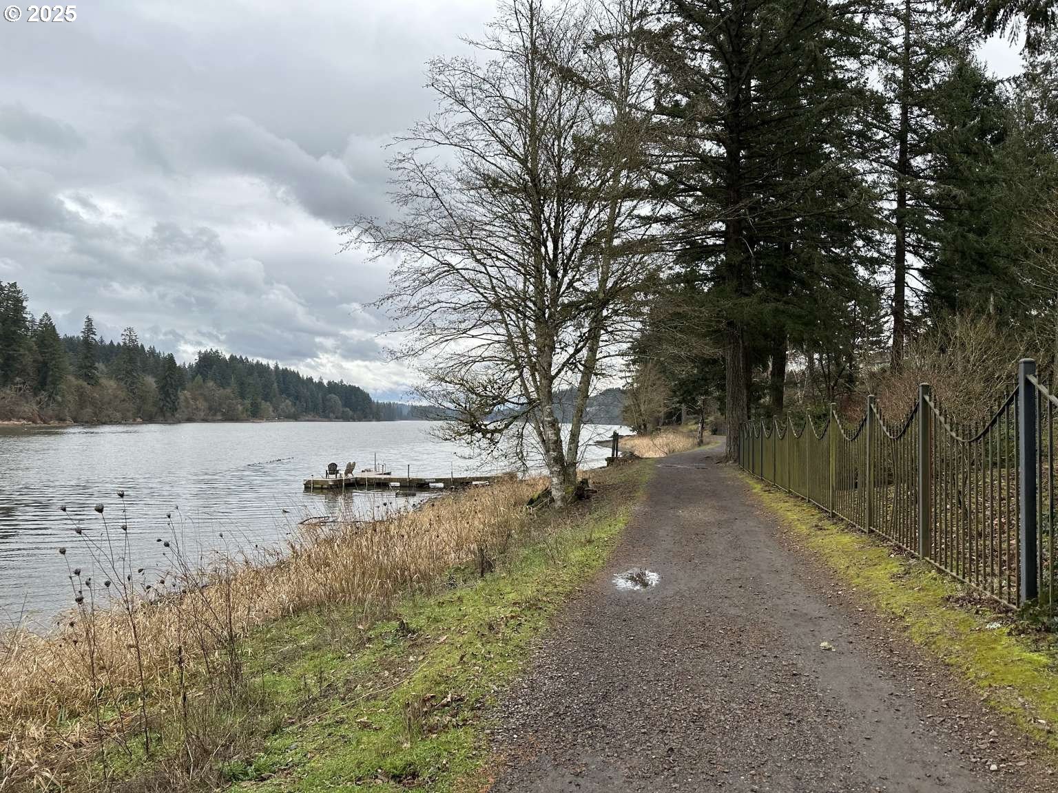 7535 Northwest Quinault Street Camas, WA 98607 - Photo 25 of 27 a view of a lake with houses