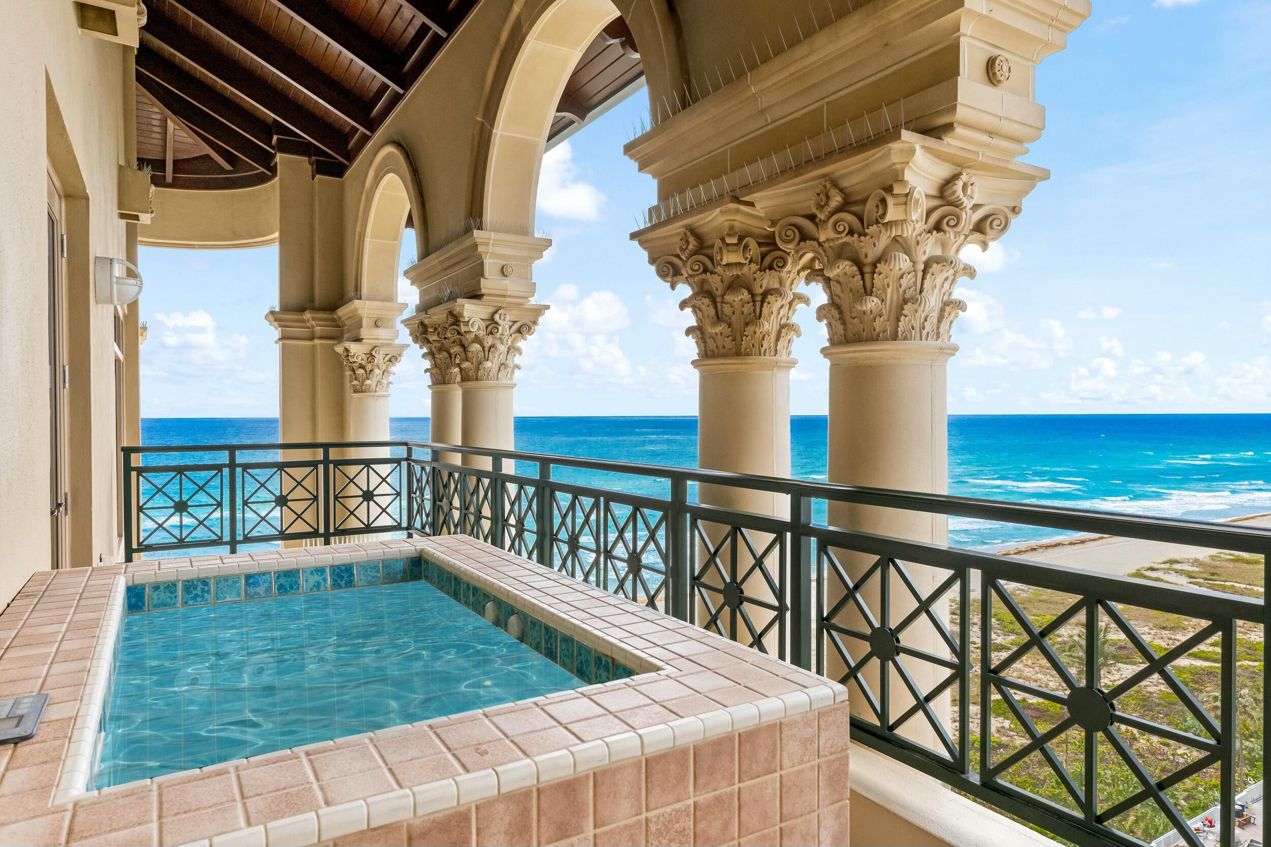 2500 South Ocean Boulevard, Unit 903 Boca Raton, FL 33432 - Photo 42 of 66 a view of a porch with a backyard