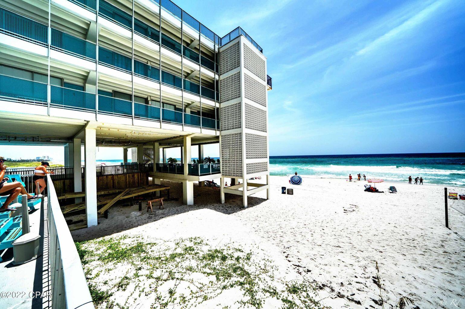 14401 Front Beach Road, Unit 434 Panama City Beach, FL 32413 - Photo 19 of 36 a view of a terrace
