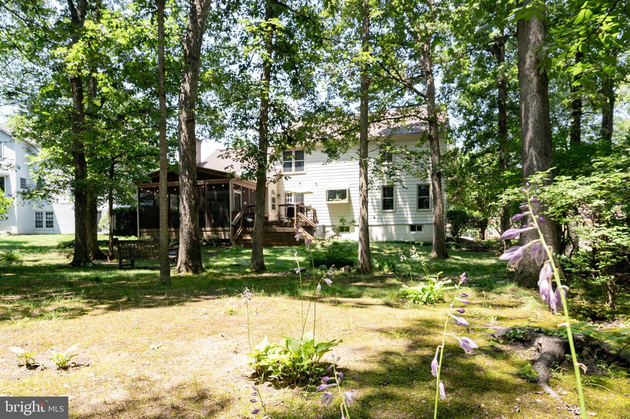 6909 Trillium Lane Springfield, VA 22152 - Photo 21 of 36 a front view of a house with a yard