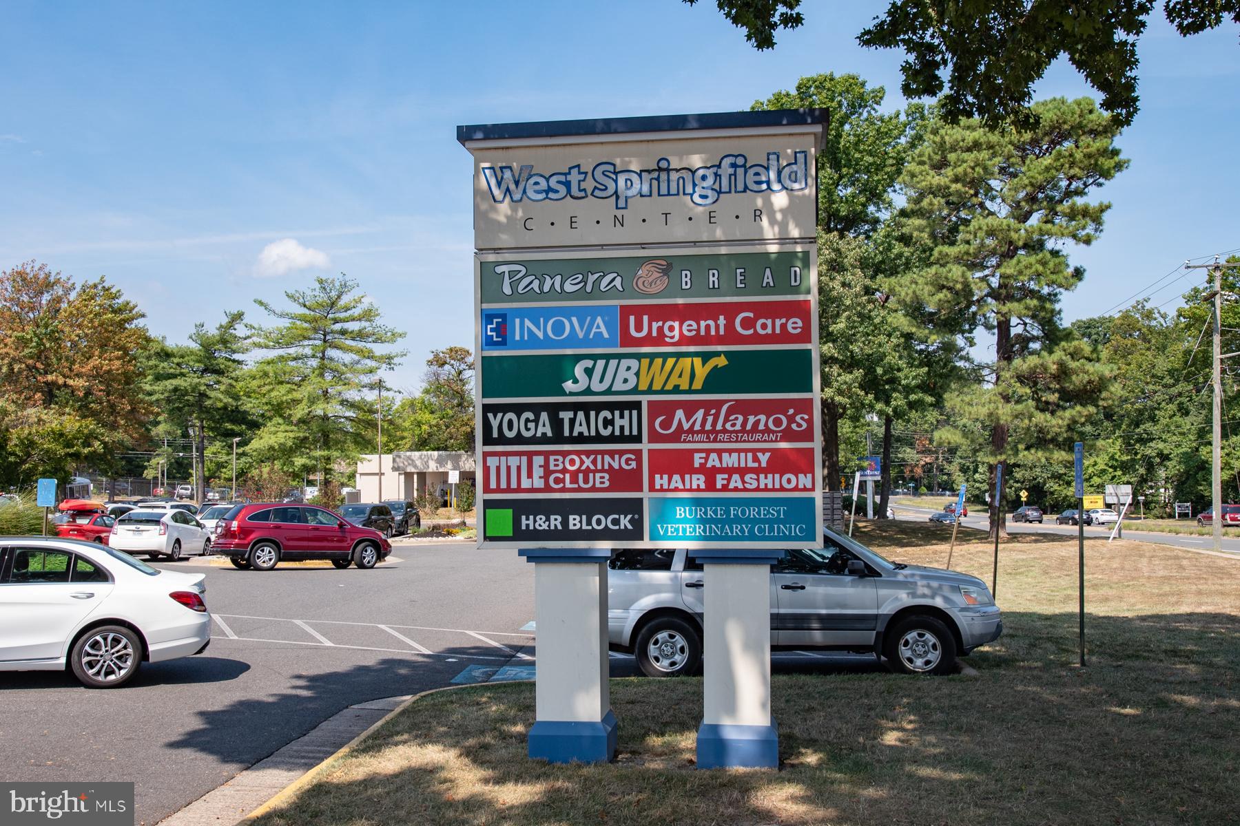 6909 Trillium Lane Springfield, VA 22152 - Photo 34 of 36 a street sign on a city street