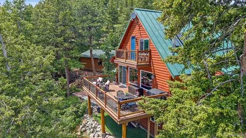 a view of lake with outdoor space