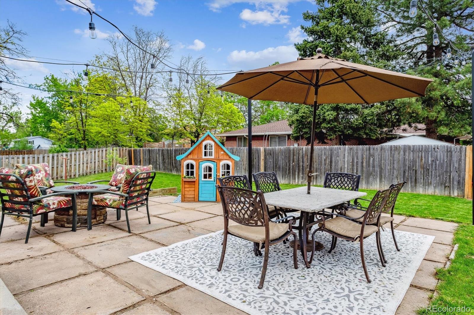 4844 Scranton Court Denver, CO 80239 - Photo 20 of 25 a view of a chairs and table in the back yard