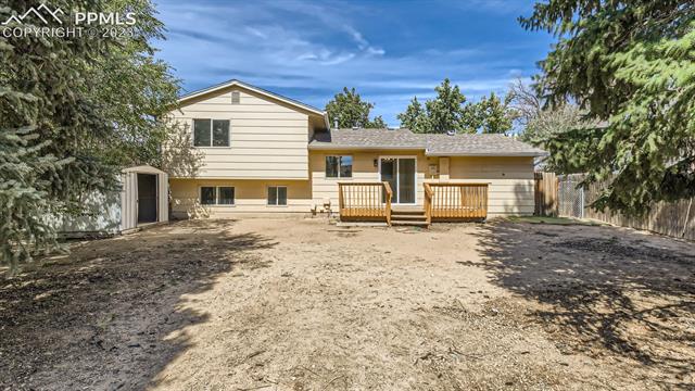 4485 Beaumont Road Colorado Springs, CO 80916 - Photo 26 of 28 Backyard