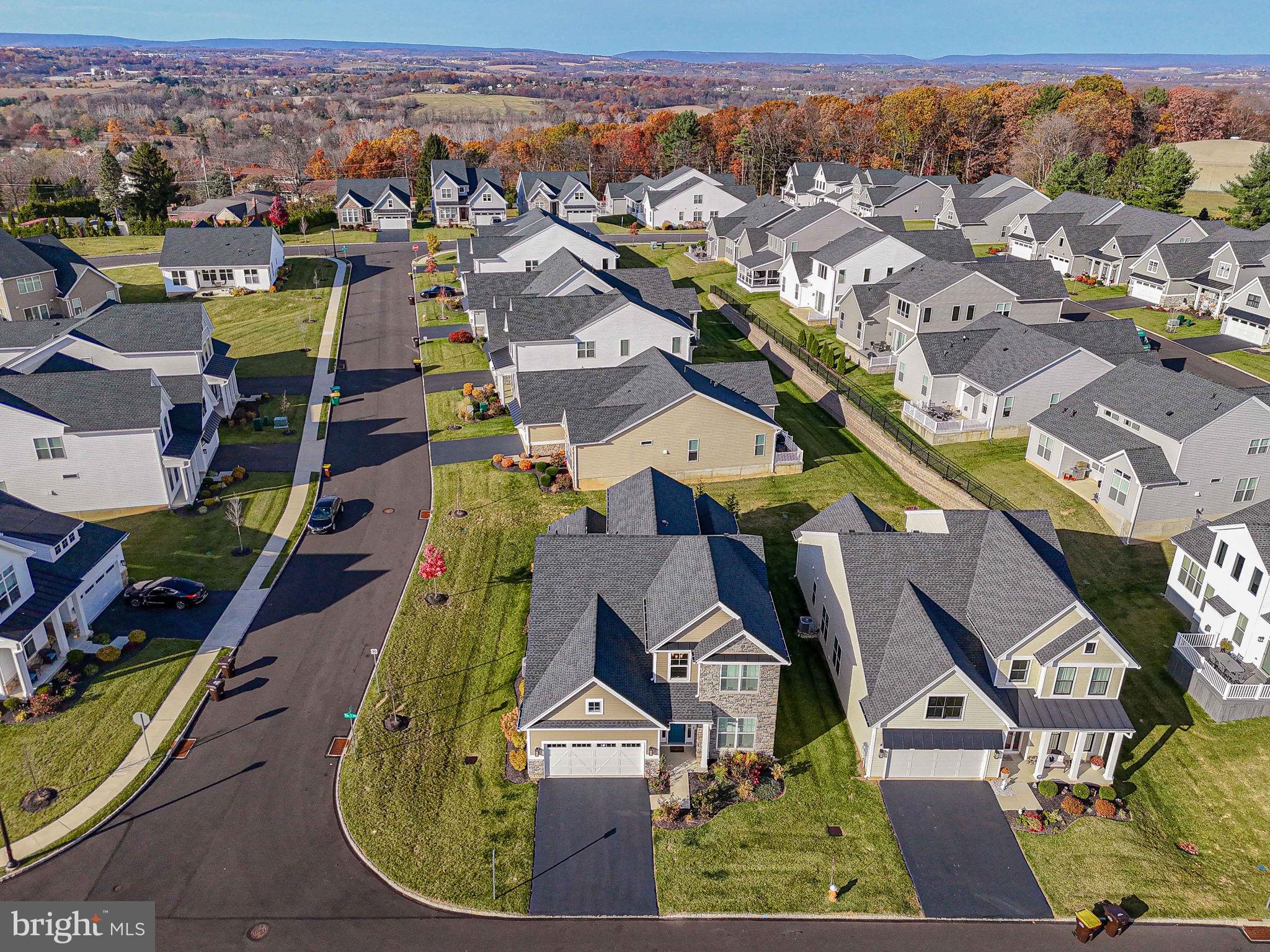 4027 Shef's Way Allentown, PA 18104 - Photo 3 of 80 an aerial view of residential houses with outdoor space