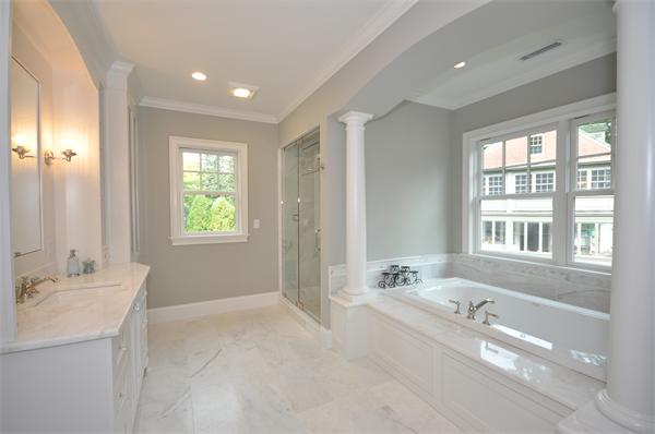 36 Somerset Road Lexington, MA 02420 - Photo 15 of 22 a spacious bathroom with sink shower and bathtub