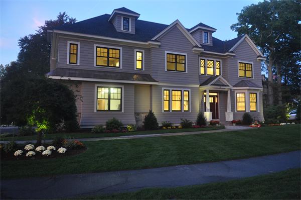 36 Somerset Road Lexington, MA 02420 - Photo 21 of 22 a front view of a house with a yard