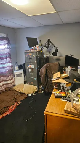 a living room with a couch