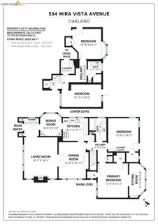 $915,000 | 534 Mira Vista Avenue, Oakland, CA 94610