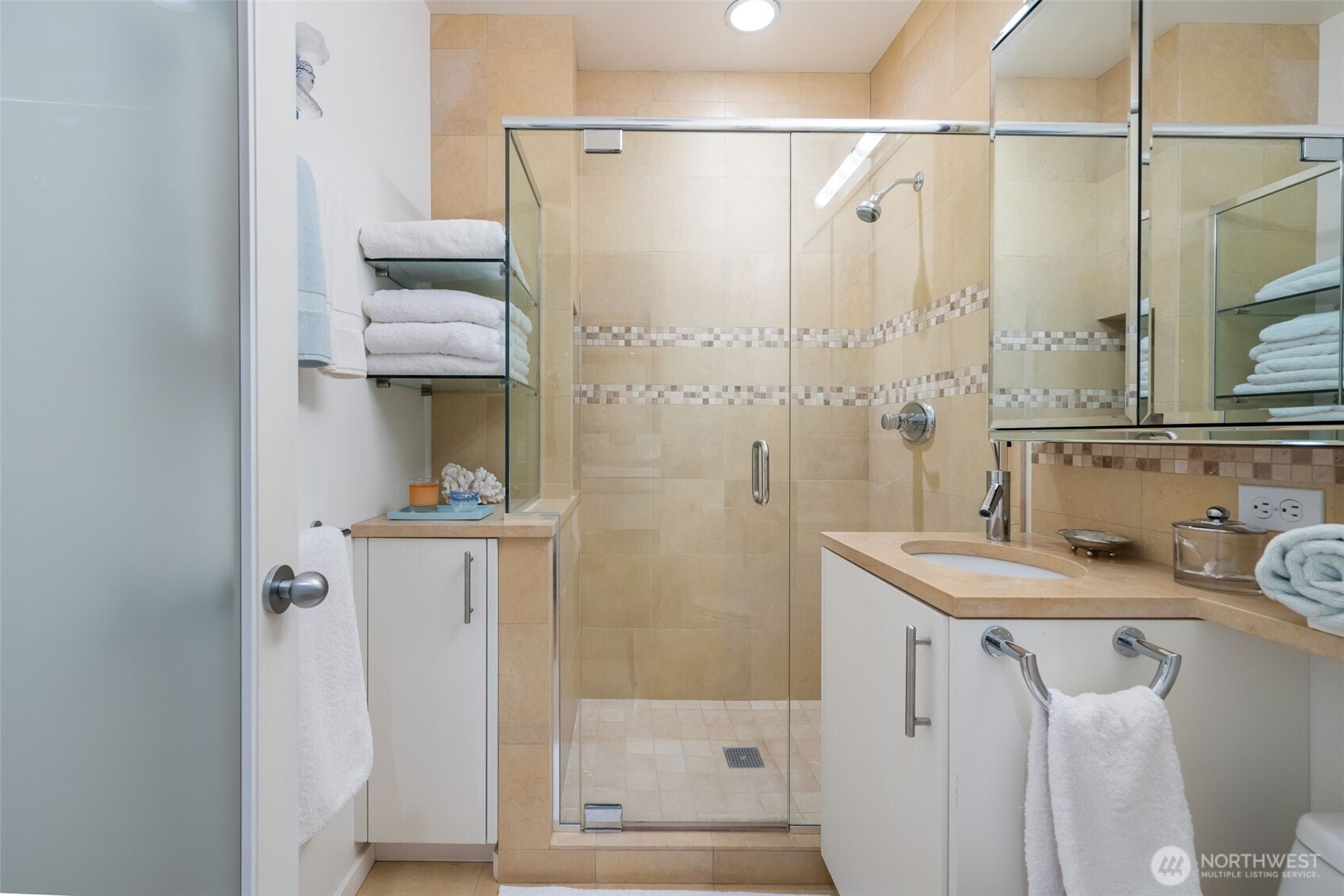 3601 South McClellan Street, Unit 8 Seattle, WA 98144 - Photo 21 of 23 a bathroom with a sink and a mirror