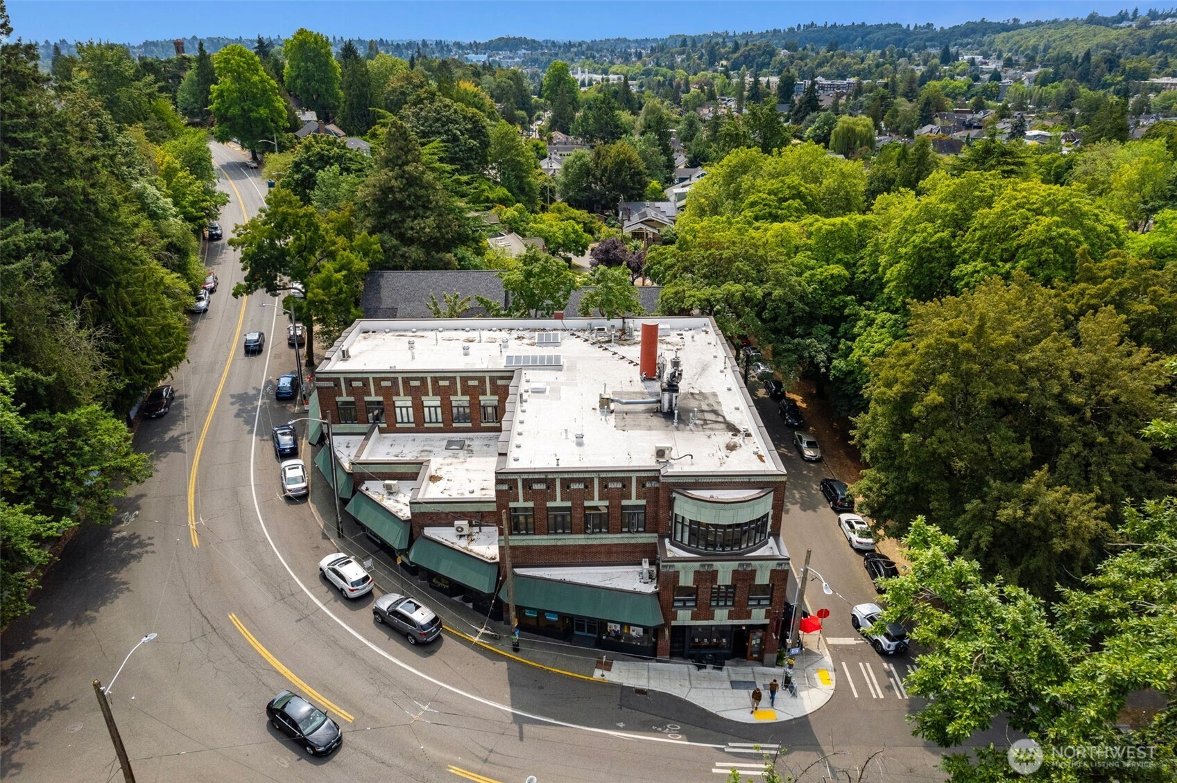 3601 South McClellan Street, Unit 8 Seattle, WA 98144 - Photo 23 of 23 an aerial view of a houses with street view