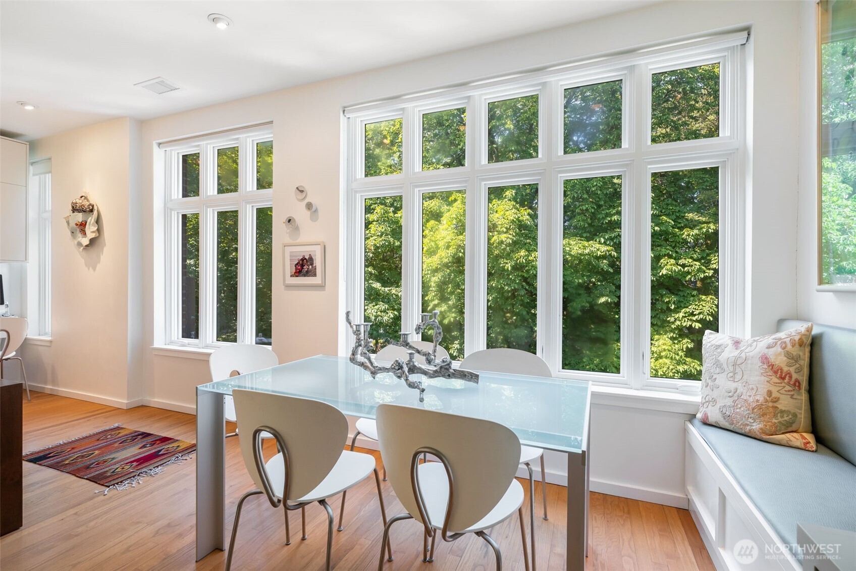 3601 South McClellan Street, Unit 8 Seattle, WA 98144 - Photo 5 of 23 a dining room with furniture and large windows