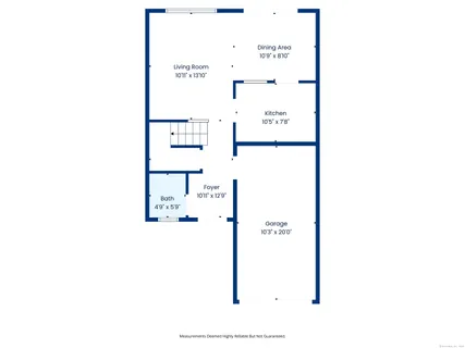 a picture of a floor plan