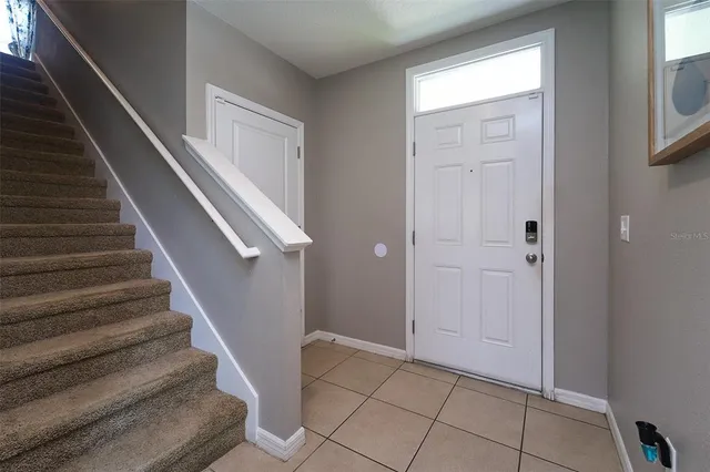 a view of entryway and hall