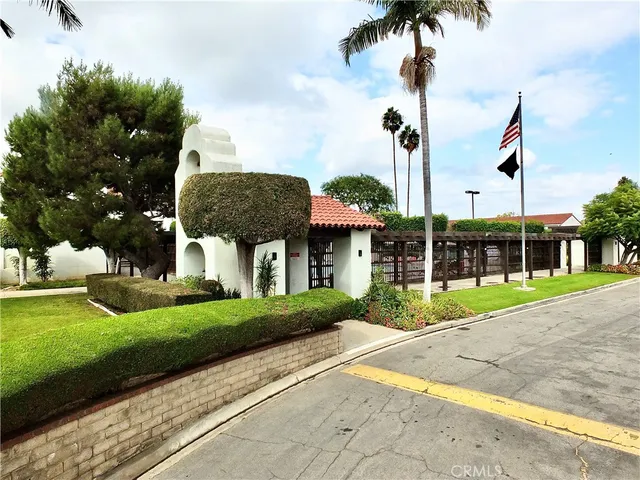 a view of outdoor space with garden