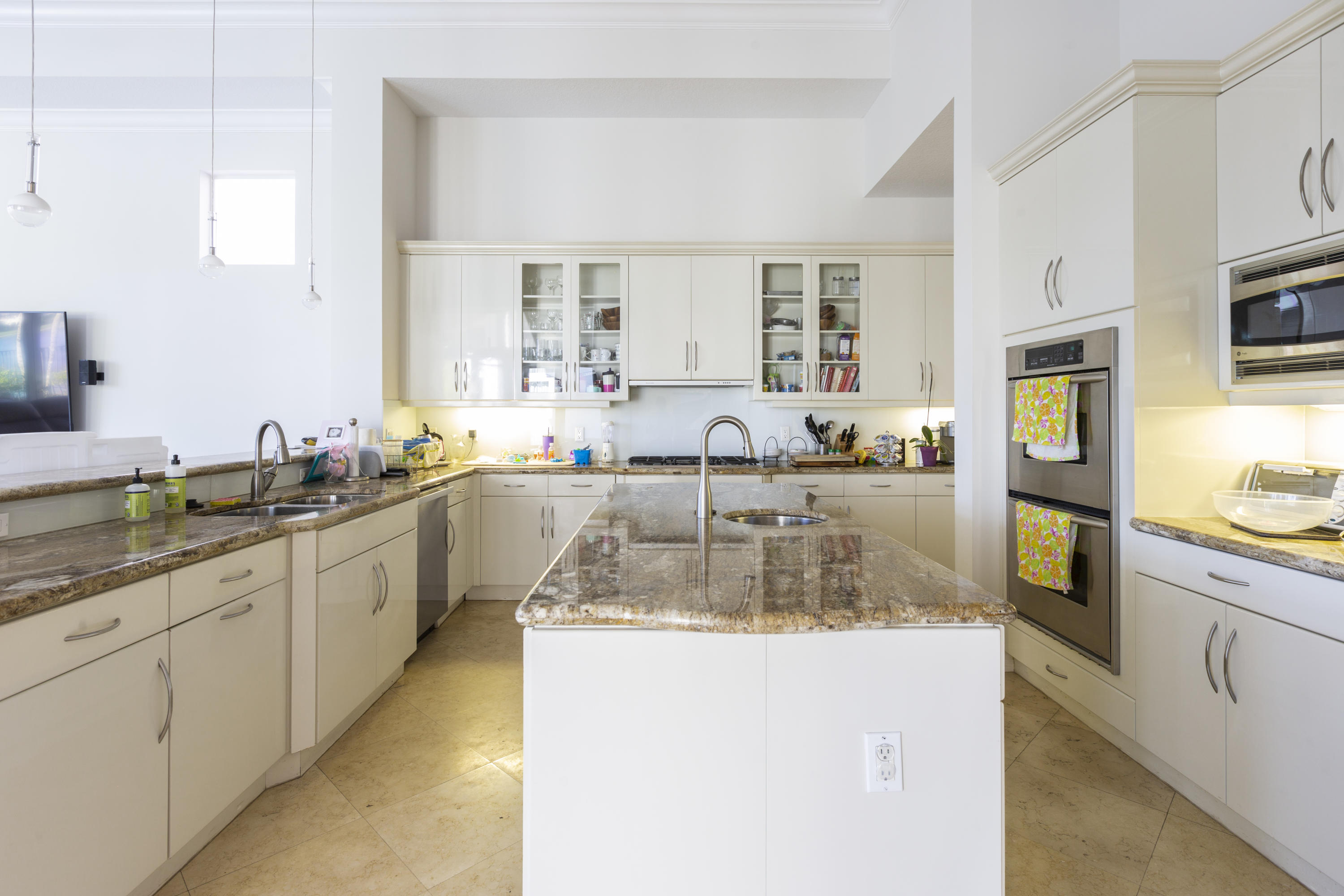 17706 Middlebrook Way Boca Raton, FL 33496 - Photo 19 of 61 a kitchen with stainless steel appliances granite countertop a sink and a stove