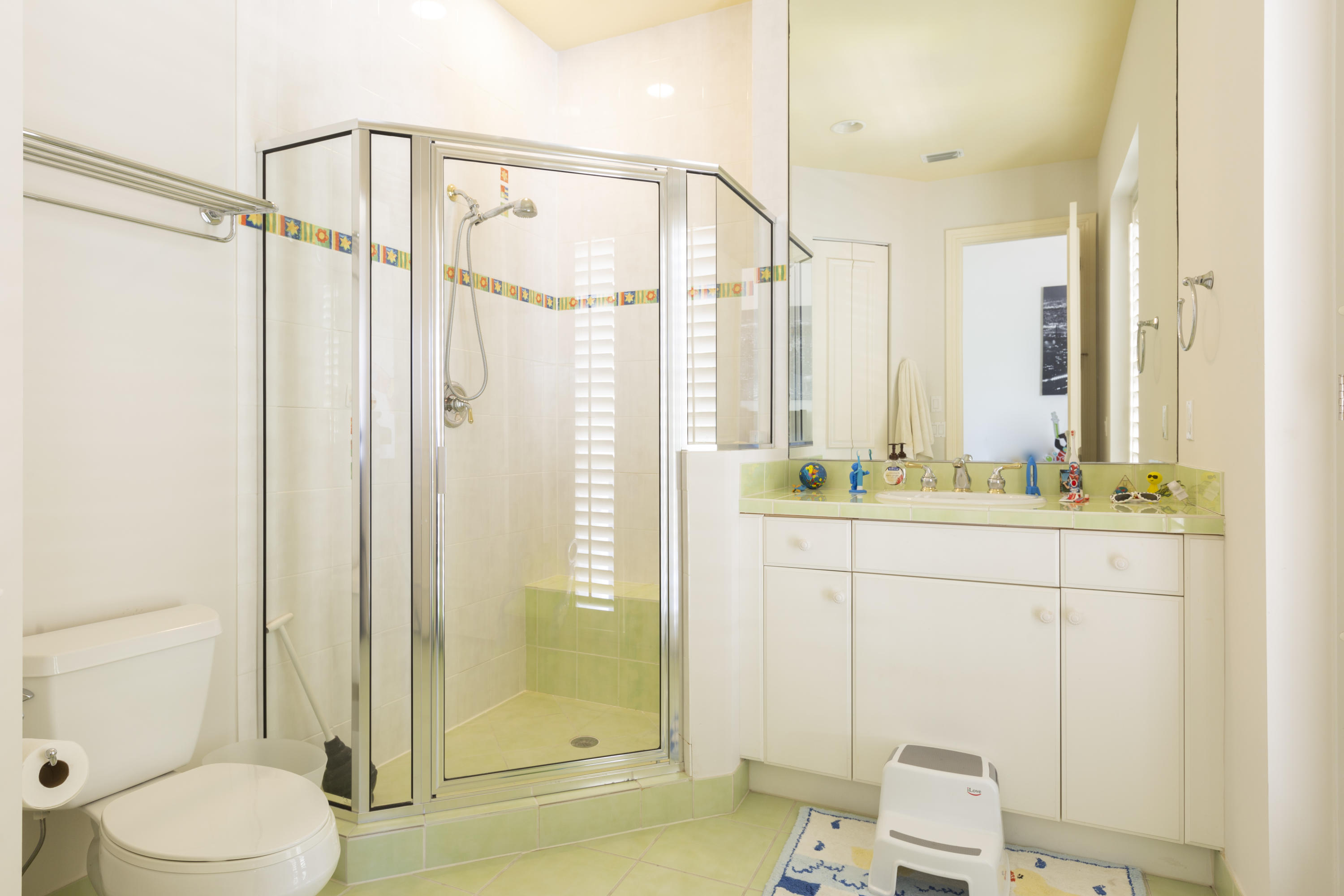 17706 Middlebrook Way Boca Raton, FL 33496 - Photo 36 of 61 a bathroom with a double vanity sink toilet and shower