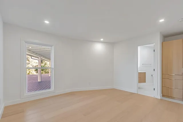 a view of empty room