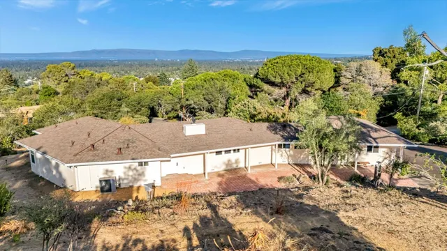 a view of a balcony with an ocean view