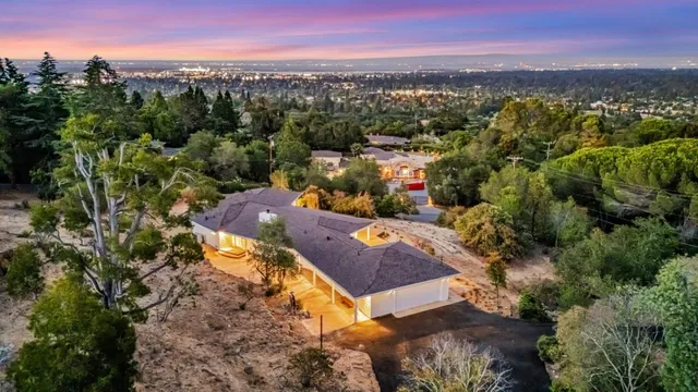 an aerial view of a city with lots of residential buildings