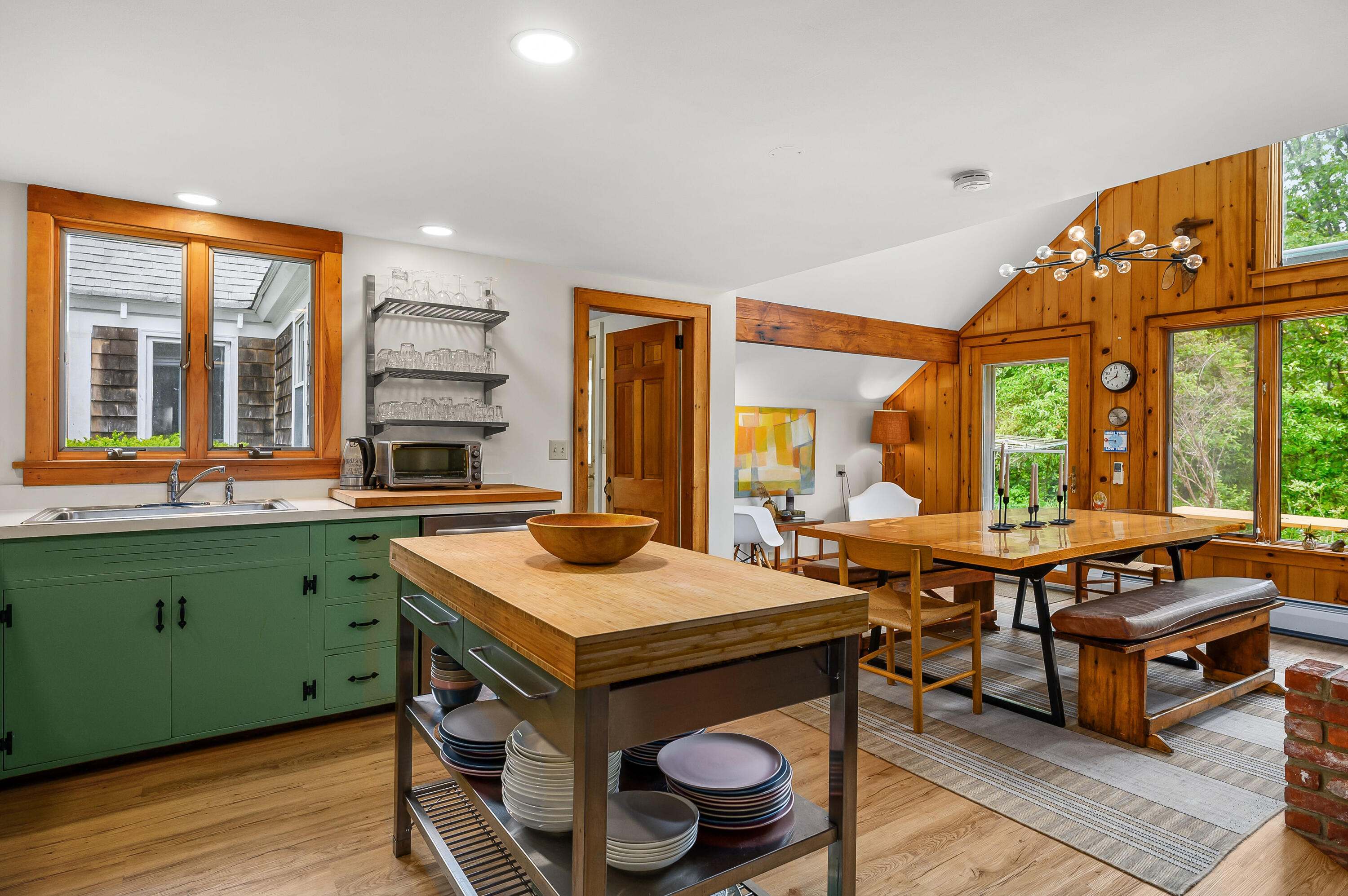 15 Ellerslie Road Orleans, MA 02653 - Photo 11 of 50 Kitchen to the dining area