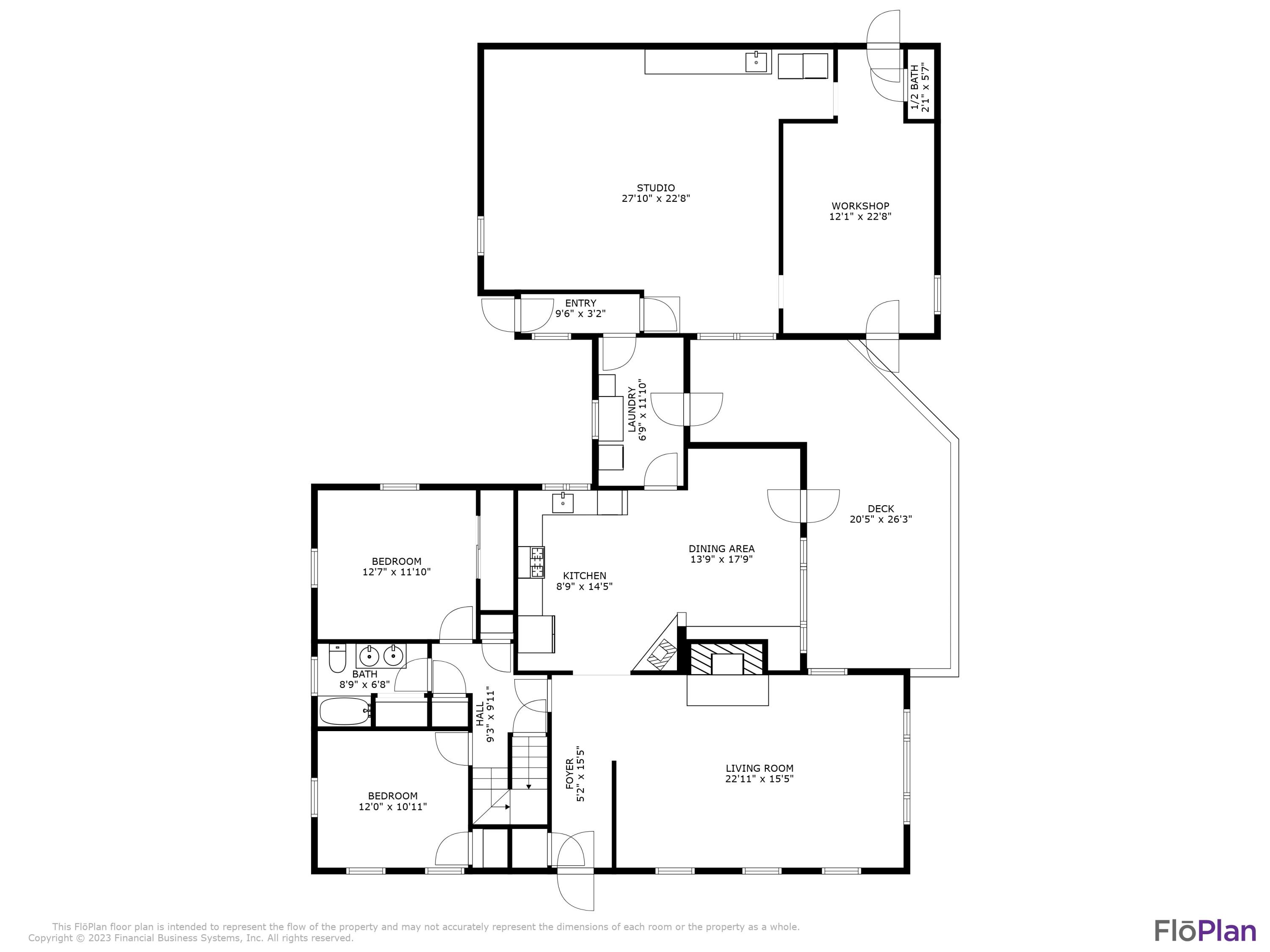 15 Ellerslie Road Orleans, MA 02653 - Photo 34 of 50 1st_floor_with_dimensions_jpg_1