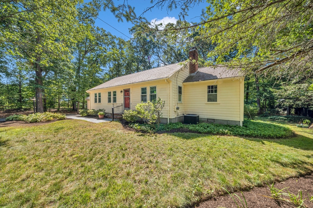 43 Plain Road Wayland, MA 01778 - Photo 3 of 41 a view of a house with backyard and garden