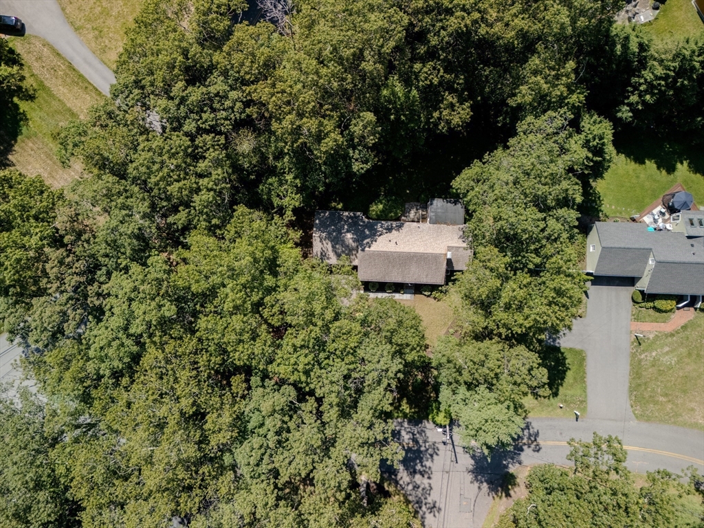 43 Plain Road Wayland, MA 01778 - Photo 40 of 41 an aerial view of a house with a yard