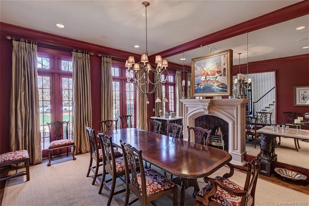 6256 Sharon Hills Road Charlotte, NC 28210 - Photo 6 of 45 a view of a dining room with furniture window and outside view