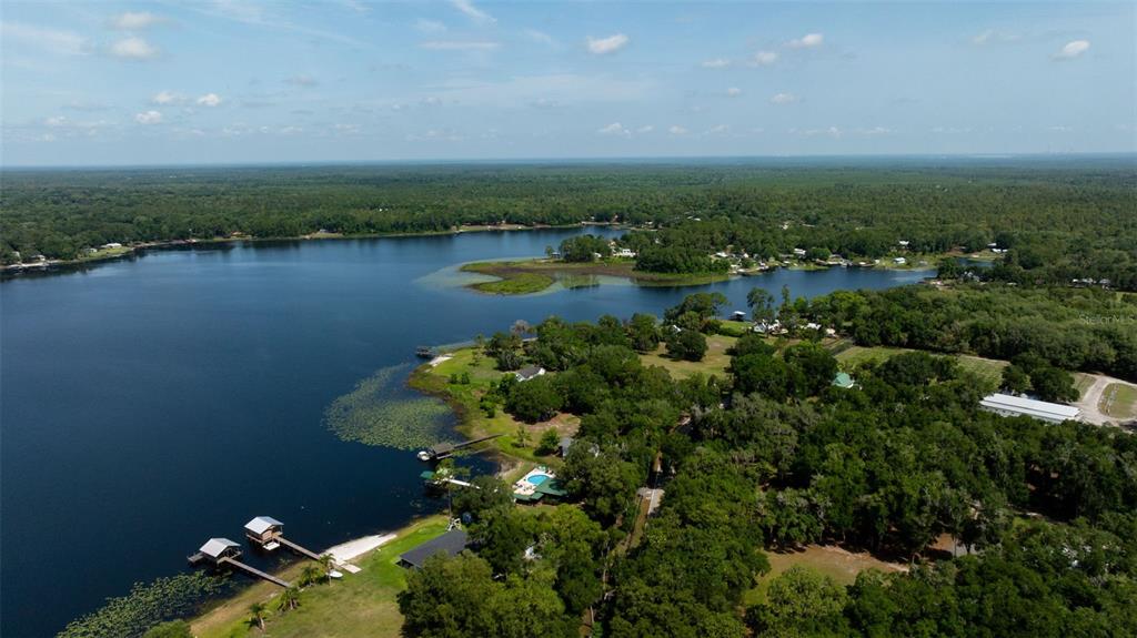 374 Sisco Road Pomona Park, FL 32181 - Photo 34 of 40 a view of a lake with a city
