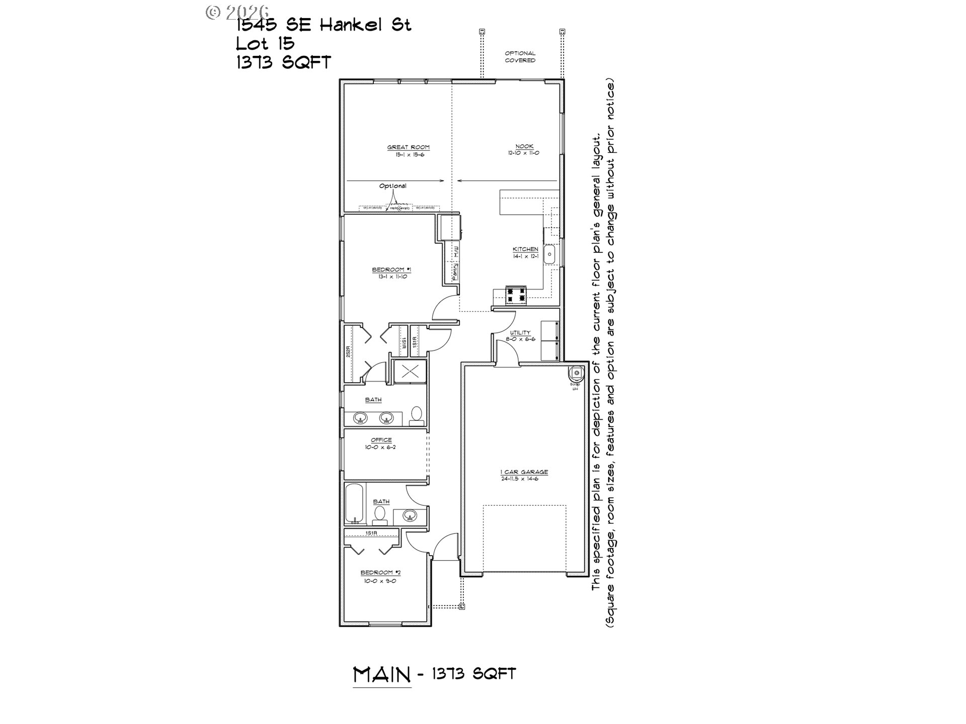 1545 Southeast Hankel Street Dallas, OR 97338 - Photo 3 of 4 a picture of a room with a floor to ceiling window