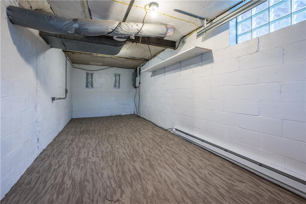 227 East Garden Road Pittsburgh, PA 15227 - Photo 18 of 27 The garage is deep, clean and dry. It provides plenty of room for a vehicle and storage.